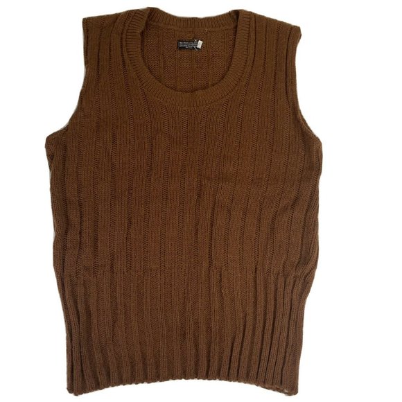 Virgin Orlon Womens Sleeveless Sweater - Picture 1 of 6